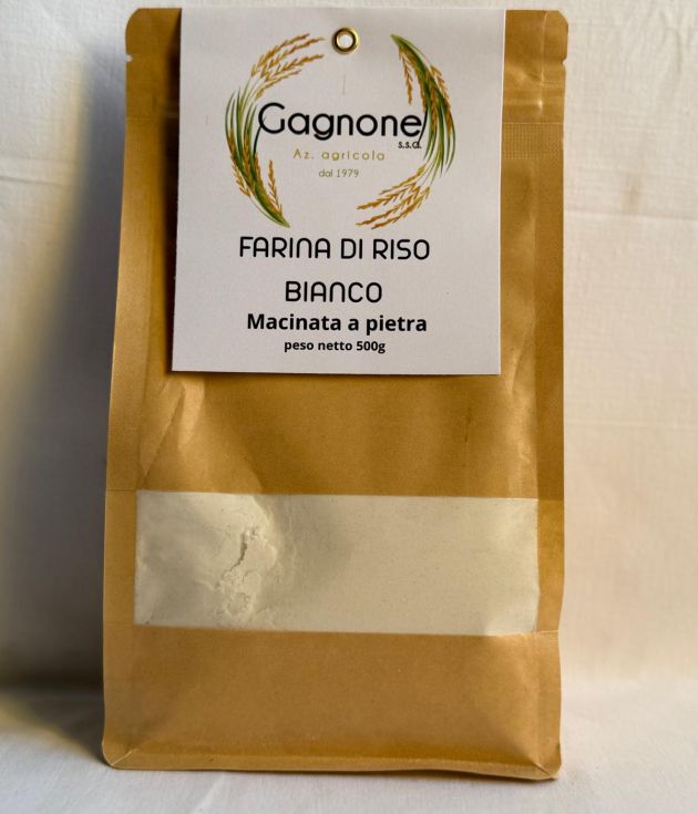Farina di riso bianca