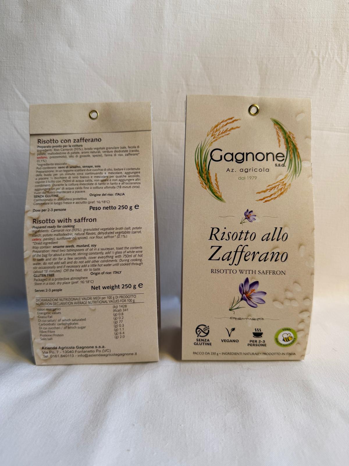 Risotto allo zafferano